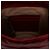 Gucci Pequena Bolsa Bucket GG Marmont em Pele de Vitelo Matelassé Vermelha - vista 4