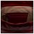 Gucci Pequena Bolsa Bucket GG Marmont em Pele de Vitelo Matelassé Vermelha - vista 5