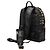 Zaino MCM Black Small Visetos Coated Canvas Studded Stark Brock - vista 2