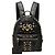 Zaino MCM Black Small Visetos Coated Canvas Studded Stark Brock - vista 7