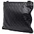 Borsa a tracolla Gucci Black Guccissima - vista 2