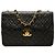 Chanel Black Maxi XL Classic Lambskin Single Flap