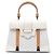 Saïgon Goyard White Goyardine Saigon Structured MM