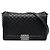 Chanel Black Large Quilted Caviar Boy Flap