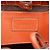 LOEWE Orange Leder Perforated Anagram Punching Tote - Ansicht 5