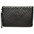 Autre Marque Portadocumenti Saint Laurent in pelle chevron nera con monogramma