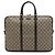 Borsa da lavoro Gucci Beige GG Supreme