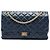 Chanel Blue Quilted Aged Calfskin Reissue 2.55 Double Flap 226