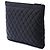 Chanel Black Medium Quilted Caviar Boy O Case Clutch - vista 2