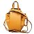 LOEWE Orange Mini Hammock Lederbeutel mit Kordelzug