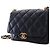 Chanel Black Small Quilted Lambskin Lacquered Chain Flap - Ansicht 12
