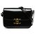 Céline Celine Black Classique Shiny Calfskin Triomphe Crossbody