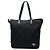 Borsa Tote Convertibile Prada in Tessuto Nero con Chiusura a Zip