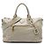 Borsa Prada Beige Vitello Shine Bauletto Zip Top Satchel