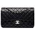 Chanel Black Medium Classic Lambskin Double Flap