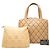 Chanel Beige CC Handtasche aus Lammleder Wild Stitch - Ansicht 7