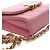 Chanel Mini CC Quilted Caviar Top Handle Clutch con Catena Rosa - vista 9