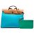 Hermès Blue Toile Verso Herbag Zip 39 - Ansicht 6