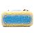 Dior Blue Limited Edition Brian Calvin Lady Art Mini Beaded Raffia Lady Dior - vista 3