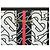 Clutch Burberry Brown TB Monogram E Canvas Stripe - vista 5