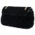 Borsa a tracolla Gucci GG Marmont Matelassé in shearling nera Medium - vista 2