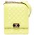 Chanel Green Quilted Lambskin North South Boy Flap