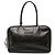 Borsa a mano Miu Miu Softy Beau in vitello morbido nero Large