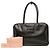 Borsa a mano Miu Miu Softy Beau in vitello morbido nero Large - vista 6
