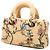 Dior Beige Micro Floral Embroidered Raffia Lady D Joy - vue 2