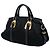 Mala Satchel Prada em Tessuto com acabamentos em couro de bezerro macio preto - vista 2