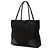 Tote Prada in Tessuto con rifiniture in Vitello nero - vista 2