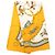 Carré di seta Hermès Yellow La Cle Des Champs 90