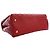 Borsa Chanel Red Small Quilted Caviar Coco Top Handle Bag - vista 14