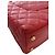 Borsa Chanel Red Small Quilted Caviar Coco Top Handle Bag - vista 7
