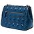 Dior Blue Large Metallic Aged Calfskin Cannage Miss Dior Flap - vista 2
