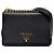Prada Black Saffiano Lux Chain Crossbody