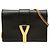 Autre Marque Saint Laurent Black Mini Leather Chyc Ligne Crossbody