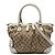 Borsa Gucci Beige GG Canvas Sukey Satchel