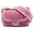 Chanel Pink Quilted Shearling Coconing Single Flap