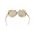 GAFAS DE SOL CHANEL GREECE HOJAS DE LAUREL DORADAS NUEVAS - vista 3