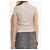 Diesel Top T-NEKKA camiseta de algodón gris - vista 4