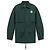 Lacoste Green Polyester Jacket with Logo