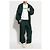 Lacoste Green Polyester Jacket with Logo - view 2