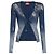 Diesel M-ISOLDE Cardigan marineblau Baumwolle