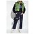 Jeans Boston Dsquared2 blu navy cotone - vista 2