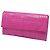 Autre Marque Borsa a pochette con patta Nancy Gonzalez in pelle di coccodrillo rosa - vista 2