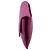Autre Marque Borsa a pochette con patta Nancy Gonzalez in pelle di coccodrillo rosa - vista 3