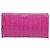 Autre Marque Borsa a pochette con patta Nancy Gonzalez in pelle di coccodrillo rosa - vista 4