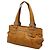 Borsa Tote plissettata Coach Soho in pelle Camel - vista 2