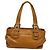 Borsa Tote plissettata Coach Soho in pelle Camel - vista 4